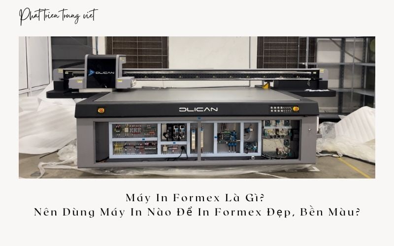 Máy In Formex Là Gì? Nên Dùng Máy In Nào Để In Formex Đẹp, Bền Màu?
